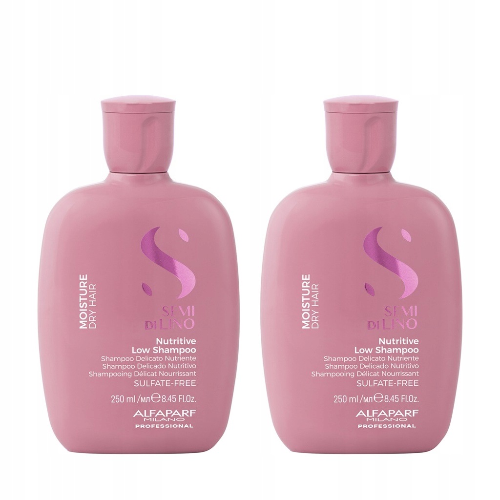 Alfaparf SdL Moisture šampon pro suché vlasy, sada 2 x 250 ml