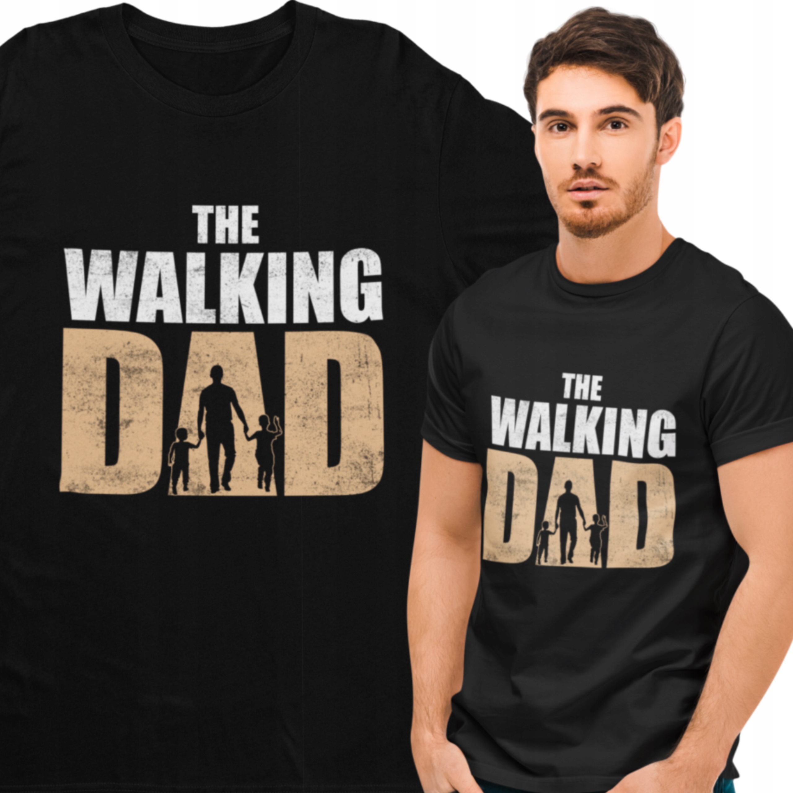 

Koszulka Na Dzień Ojca Taty Walking Dad XL