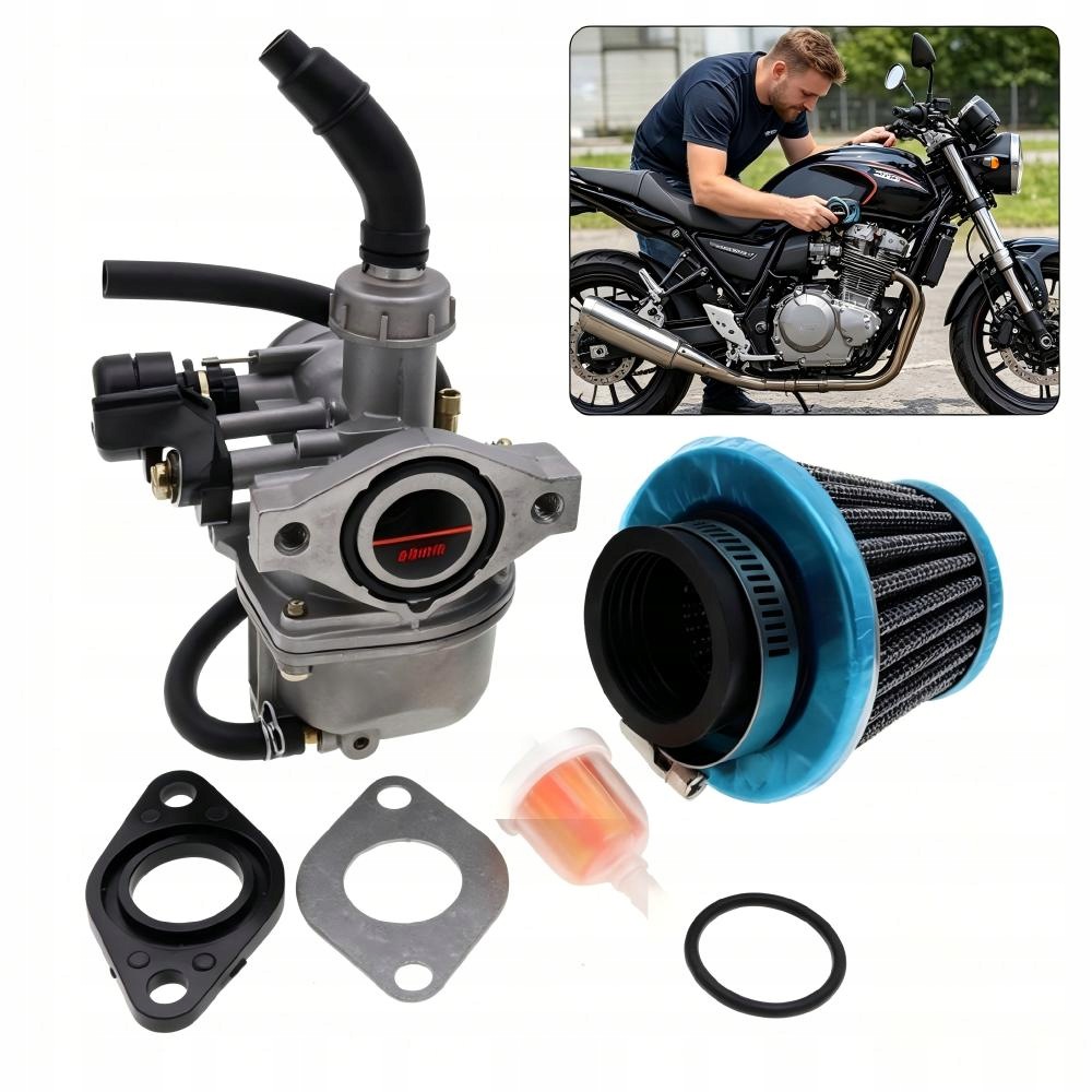 Gaźnik Filtry Uszczelka 4T Quad Atv 110 125 Tuning