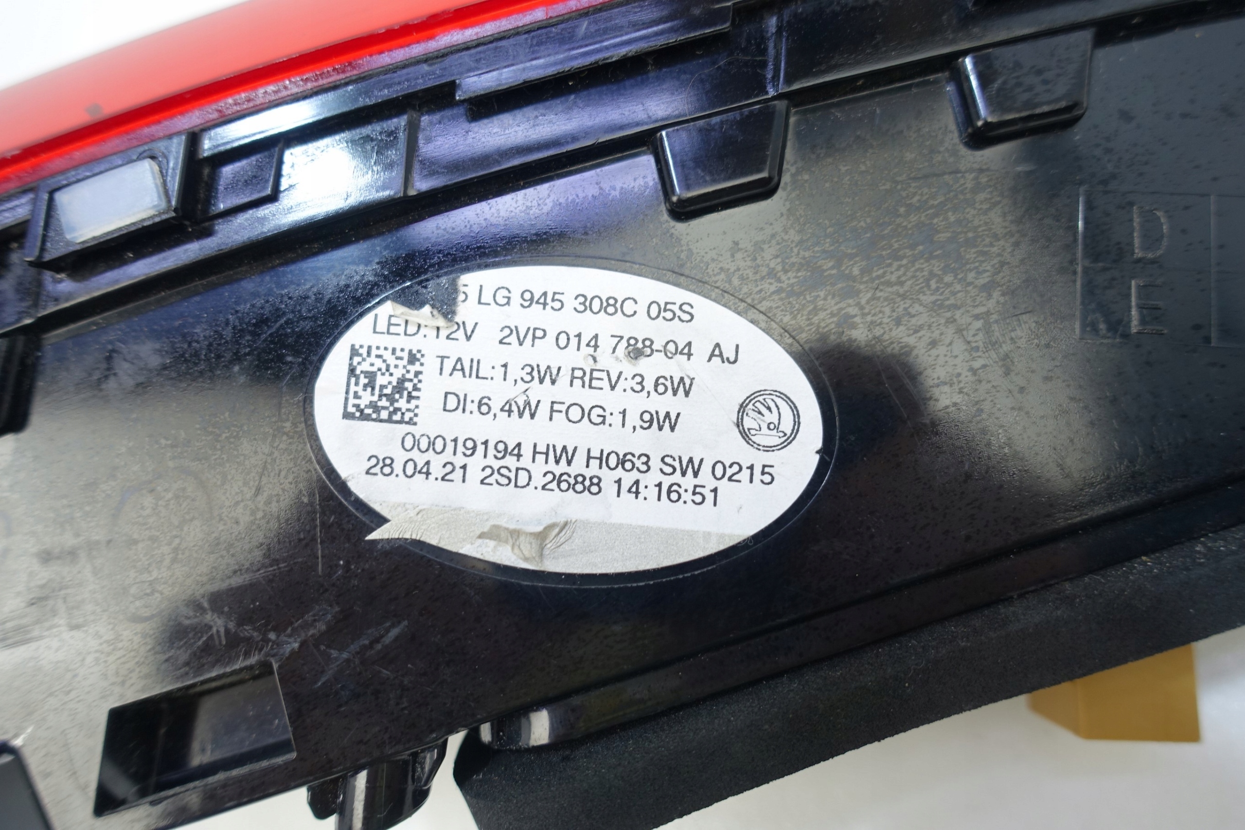 light right rear part right rear SKODA ENYAQ 5LG