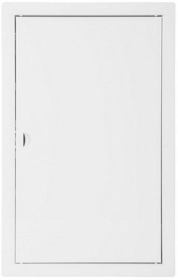 

Drzwiczki Metalowe Rewizyjne Zatrzask Białe 25x50