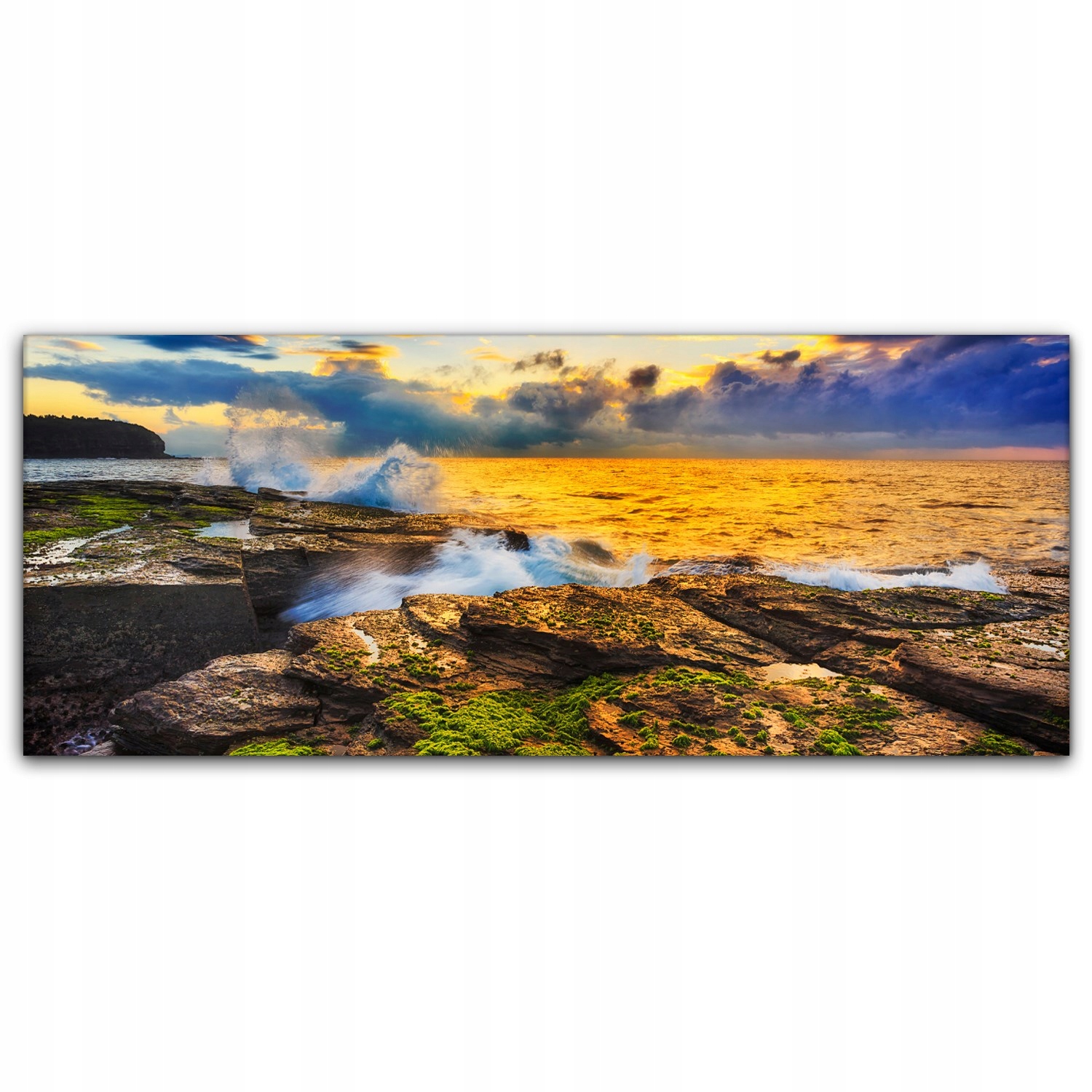 

Obraz Canvas dekoracja 125x50 Ocean Wschód Słońca