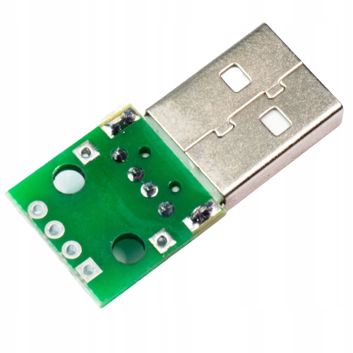 Adapter przejściówka gniazdo USB typ A 4 Pin PCB złącze męskie USB-A 2.54 Kod producenta Wtyk USB-A 4 Pin PCB złącze męskie
