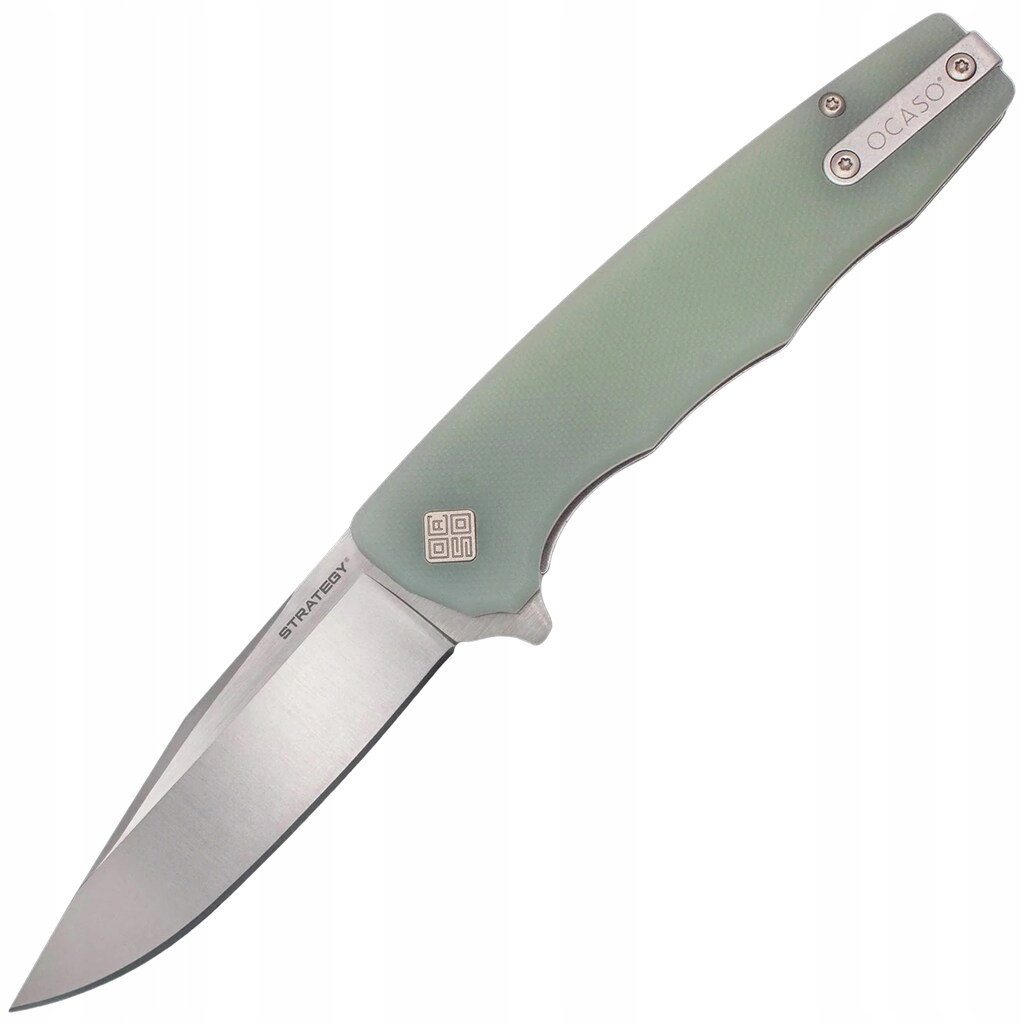 Nůž s klipem Edc Ocaso Strategy G10 Satin/Jade