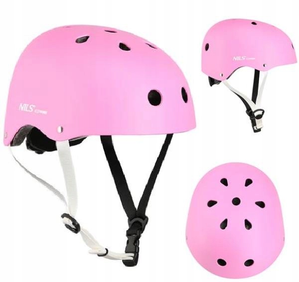 

Kask Rowerowy Dziecięcy na Rolki Hulajnogę L Nils