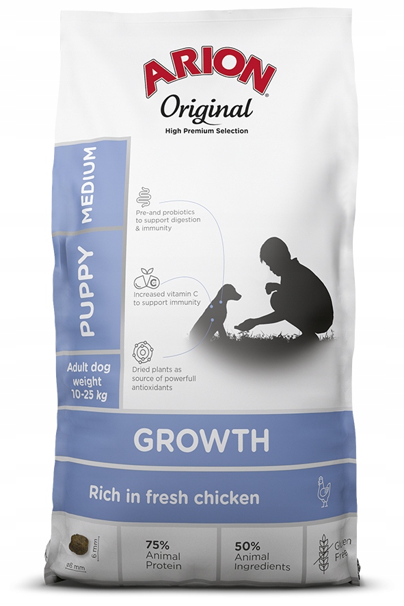 Levně Arion Original Puppy Medium Chicken 12 kg – s kuřecím masem