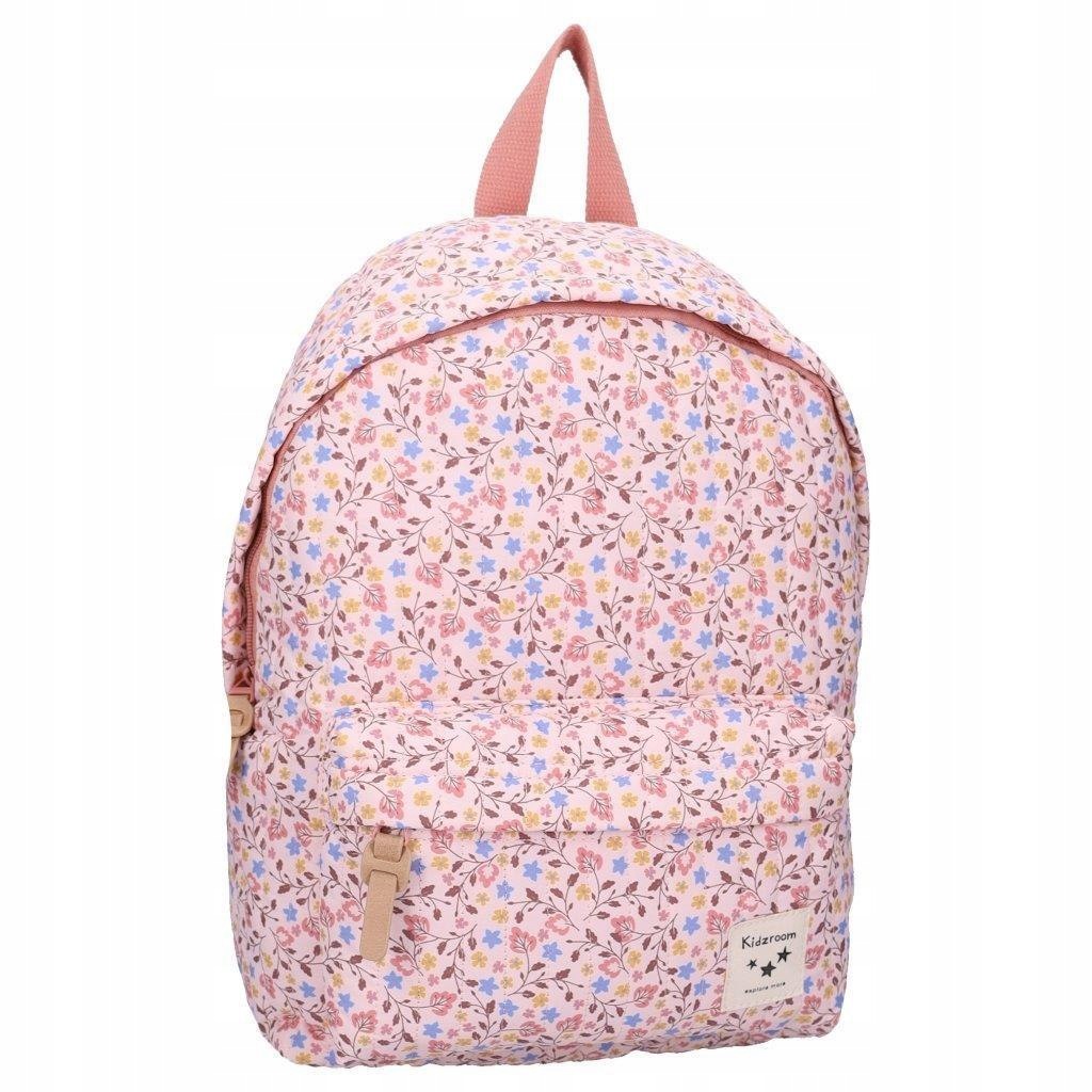 Plecak szkolny dziecięcy A4 Kwiaty Wonderful Worlds Pink Kidzroom 11,5 l