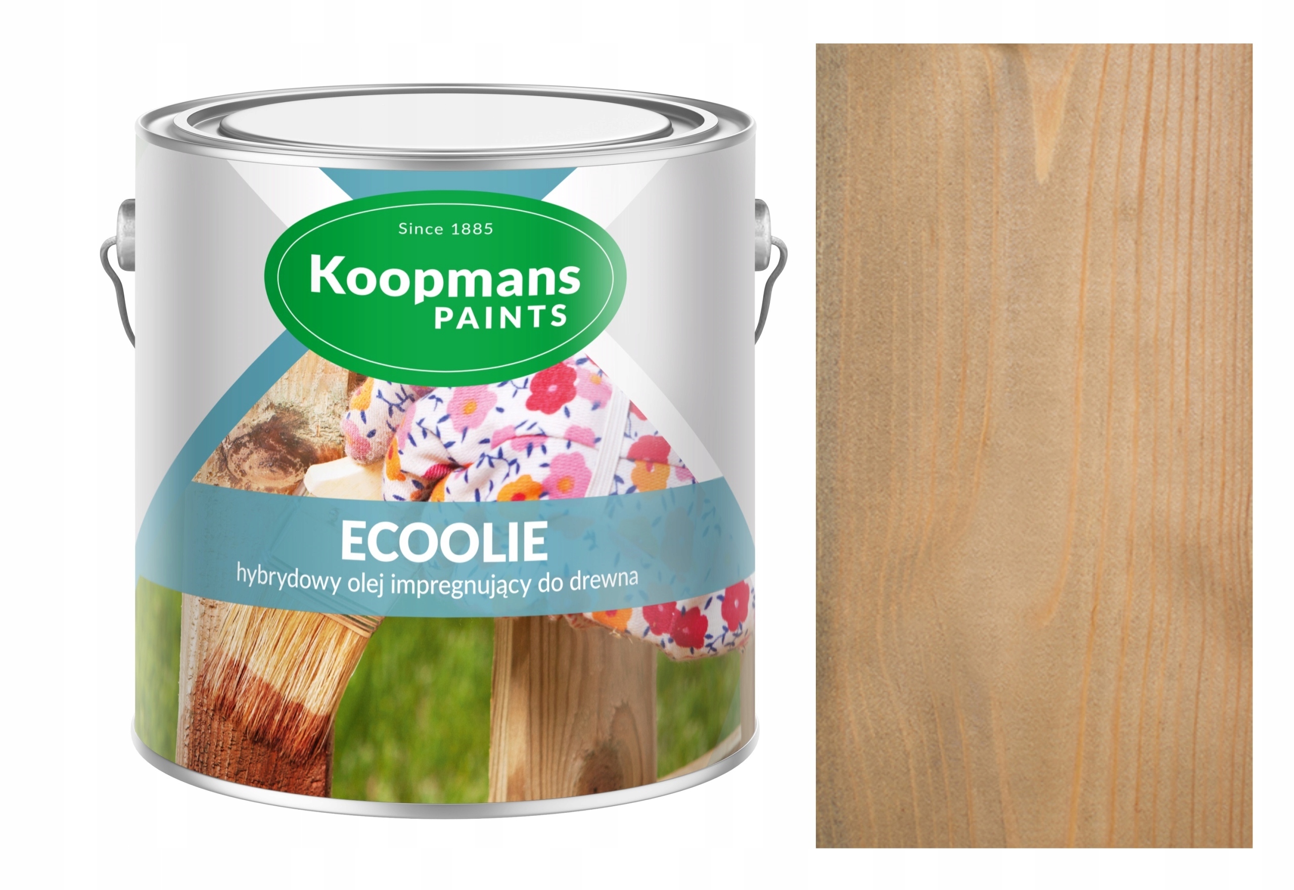 Koopmans Ecoolie Impregnační Olej Na Dřevo 2,5 L Ořechové Dřevo 189