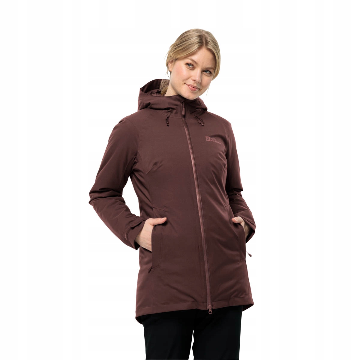 Damska kurtka zimowa z kapturem Jack Wolfskin Stirnberg Ins Jkt XL