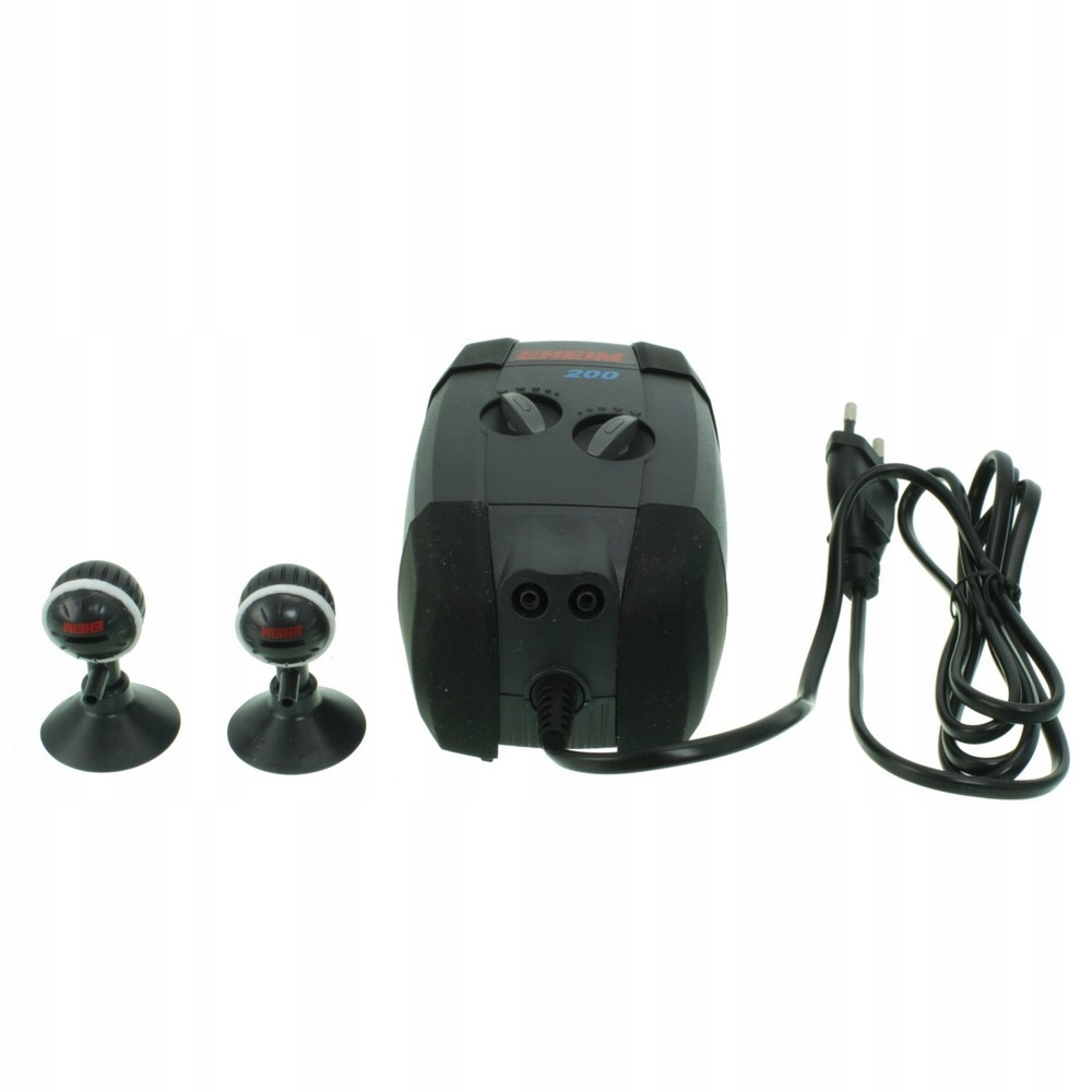 Levně Provzdušňovač Do Akvária Vzduchová Pumpa Bzučák Tichý Provoz 200 L/h