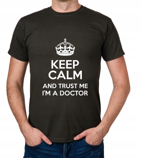 

koszulka Keep Calm I'M A Doctor prezent