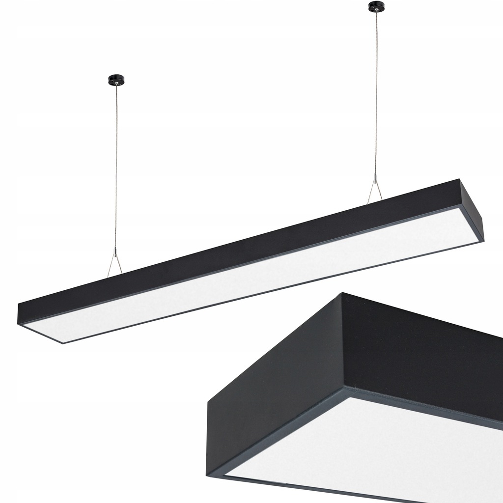 

Lampa Led wisząca liniowa biurowa 120cm 50W CCD