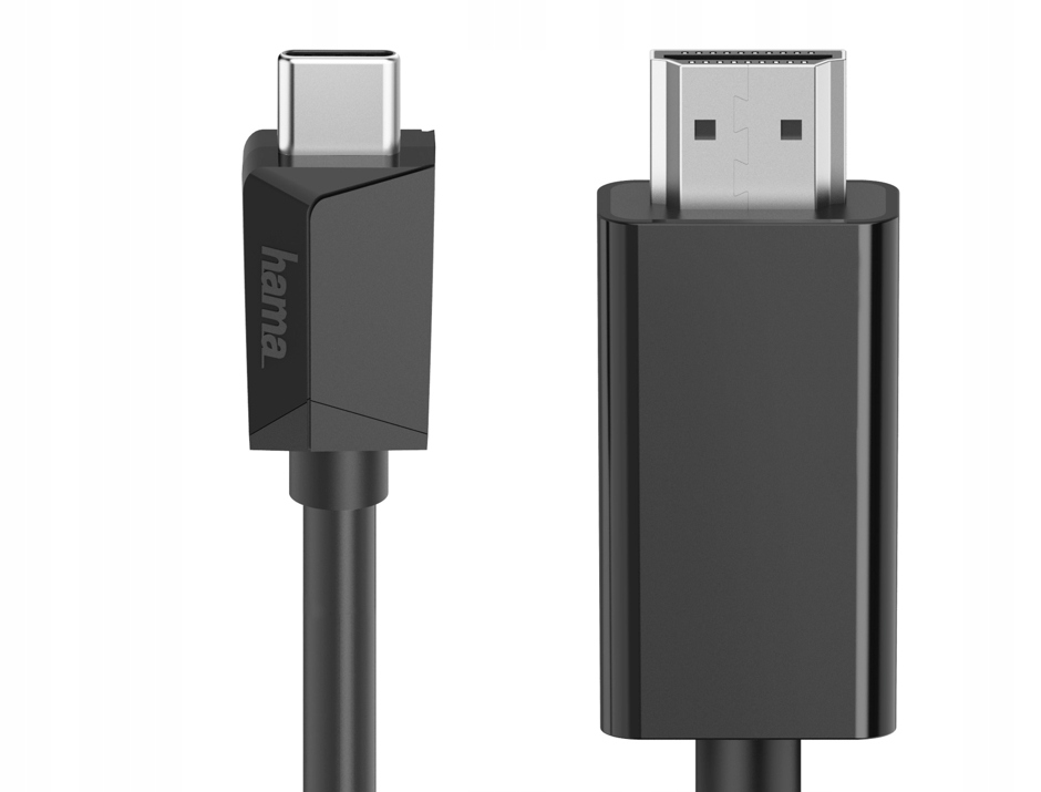 

Hama Kabel Usb-c Hdmi 4K 1,5m przejściówka