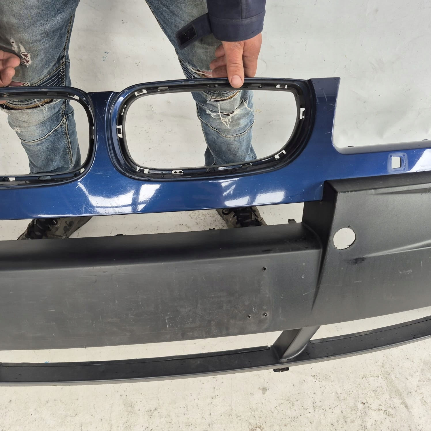BMW X3 E83 03-06 bumper front front washer PDC