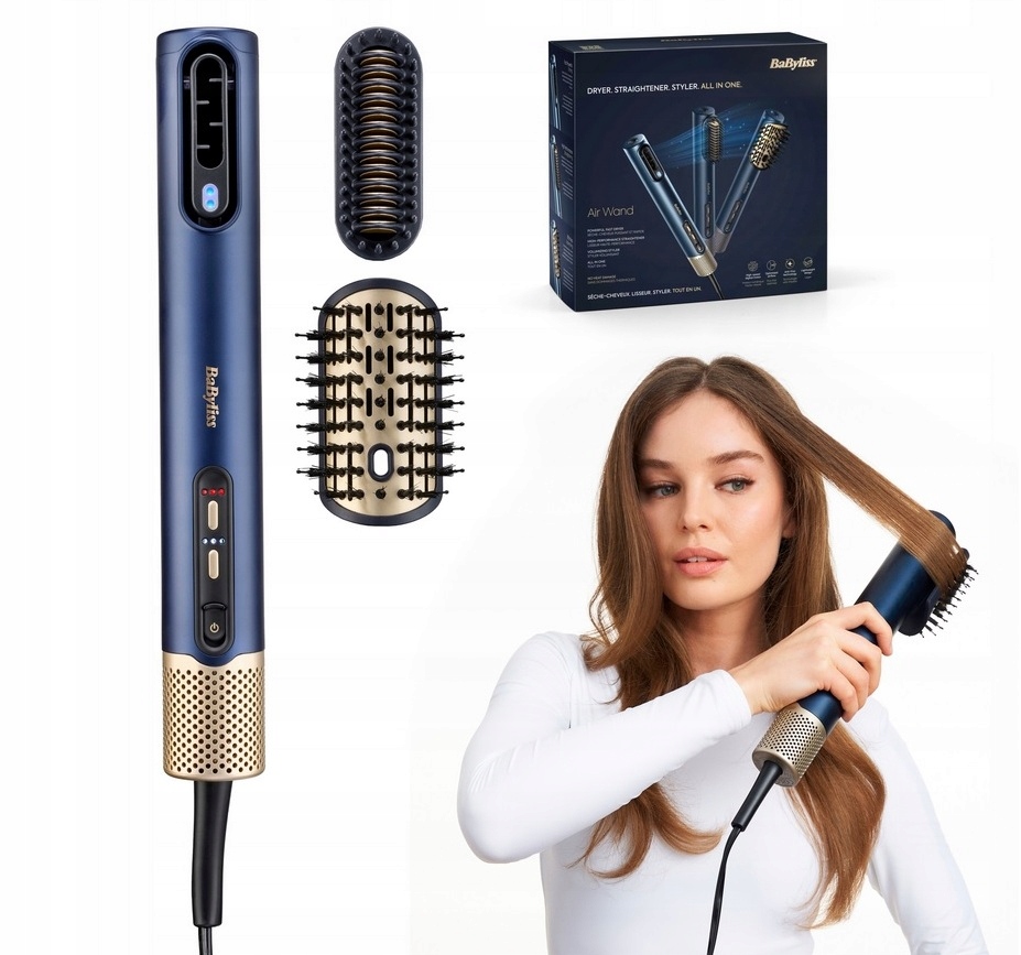 Suszarko-lokówka do włosów Babyliss AS6550E 1500W niebieska