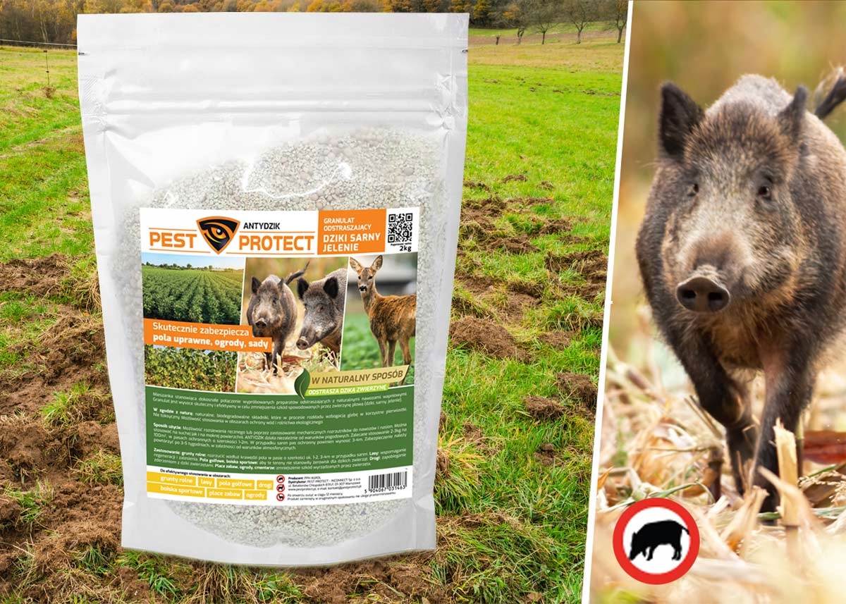 SILNY ODSTRASZACZ ŚRODEK na DZIKI PEST PROTECT 2KG Rodzaj odstraszacz
