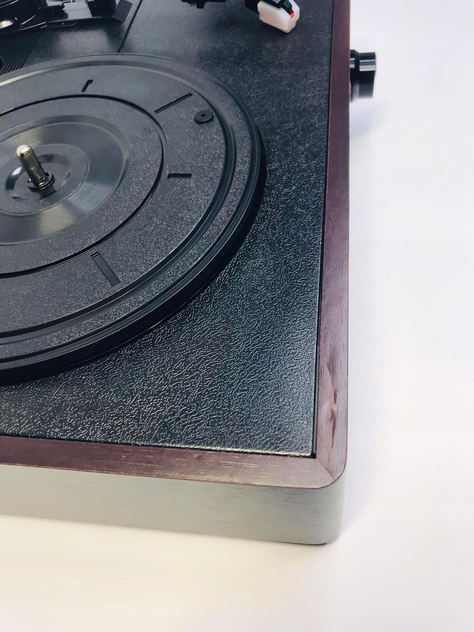 Gramofon MASOCO 3-biegowy Bluetooth AUX RCA Wbudowany przedwzmacniacz brak informacji