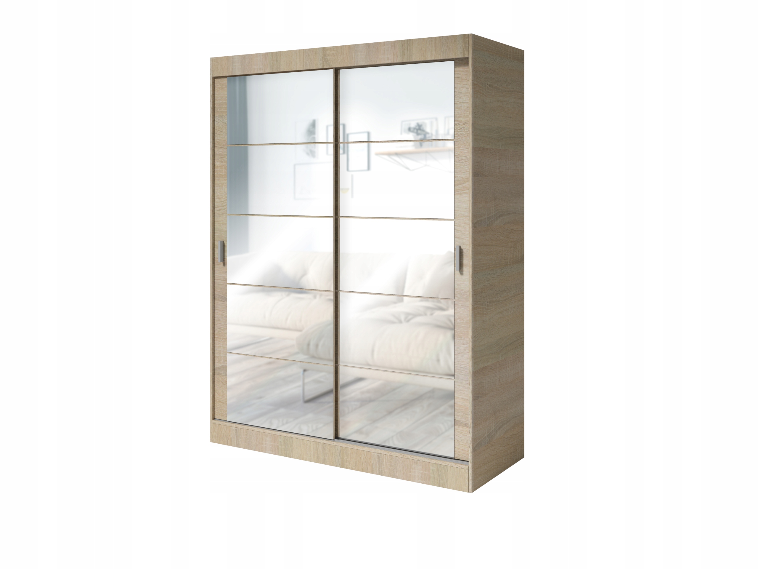 

Klasyczna Garderoba z lustrem 90cm MULTI10 Er-mar