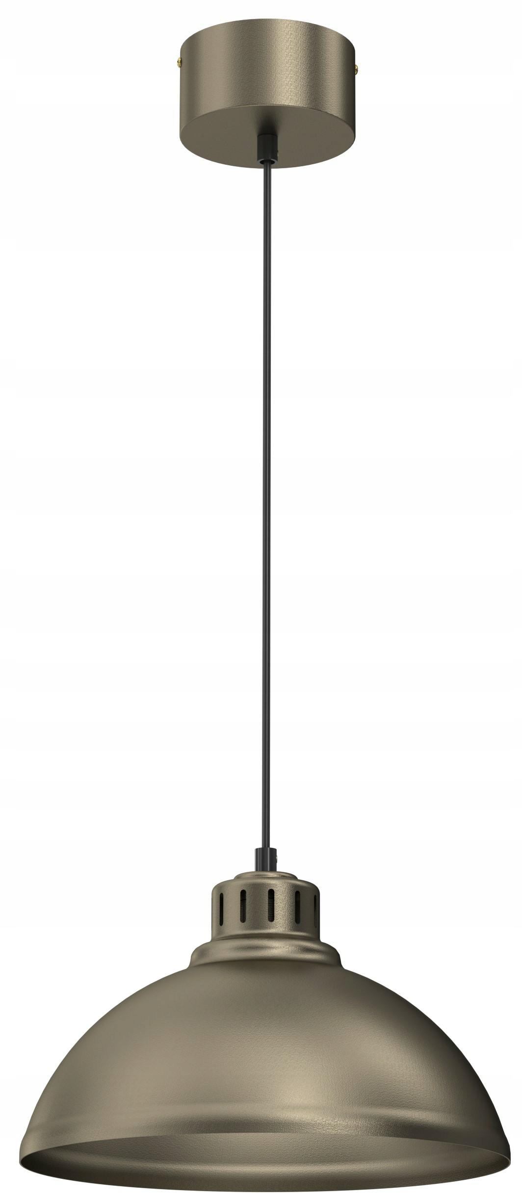 Závěsná lampa Sven Zlatá Šedá Kovová minimalistická forma akcent