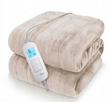 M5487 Cosi Home Koc Elektryczny Beżowy 10 Poziomów Nagrzewania 180X130 CM