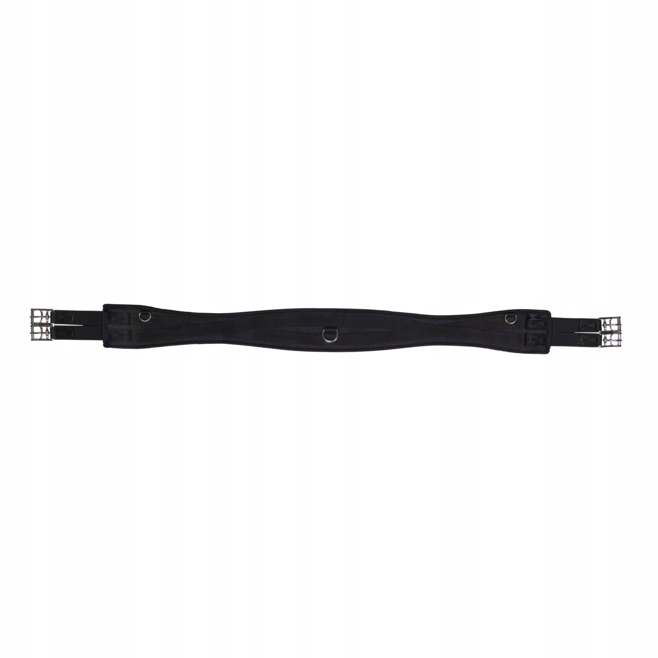 Pásek pro koně Qhp Air Mesh neoprenový černý 125