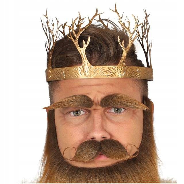 KORONA party DRZEWIEC złoty DRZEWO król GAŁĘZIE