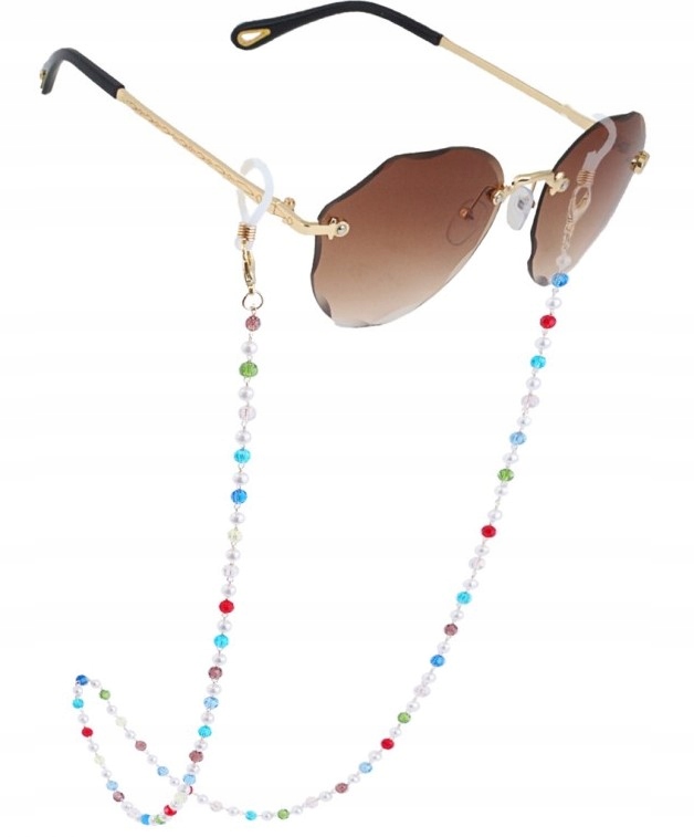 

Modny Łańcuszek Ozdobny Do Okularów Koraliki Retro