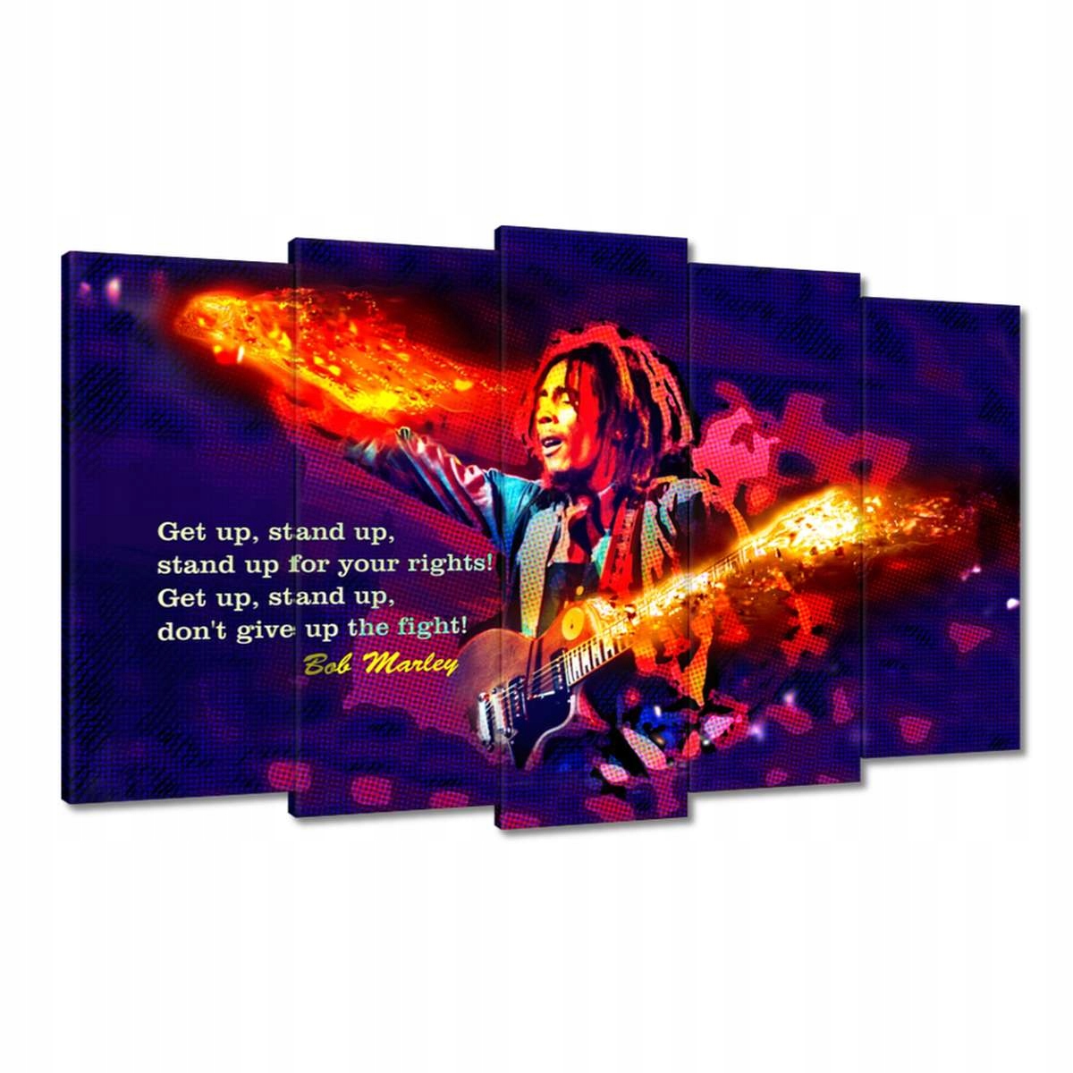 Obrazy 100x60 Bob Marley na koncertě