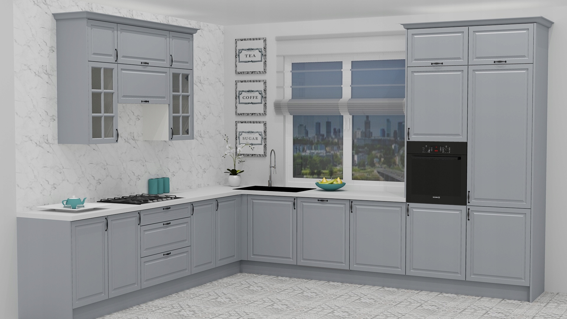 ASTRA SLOW light gray - meble kuchenne AR_0034S