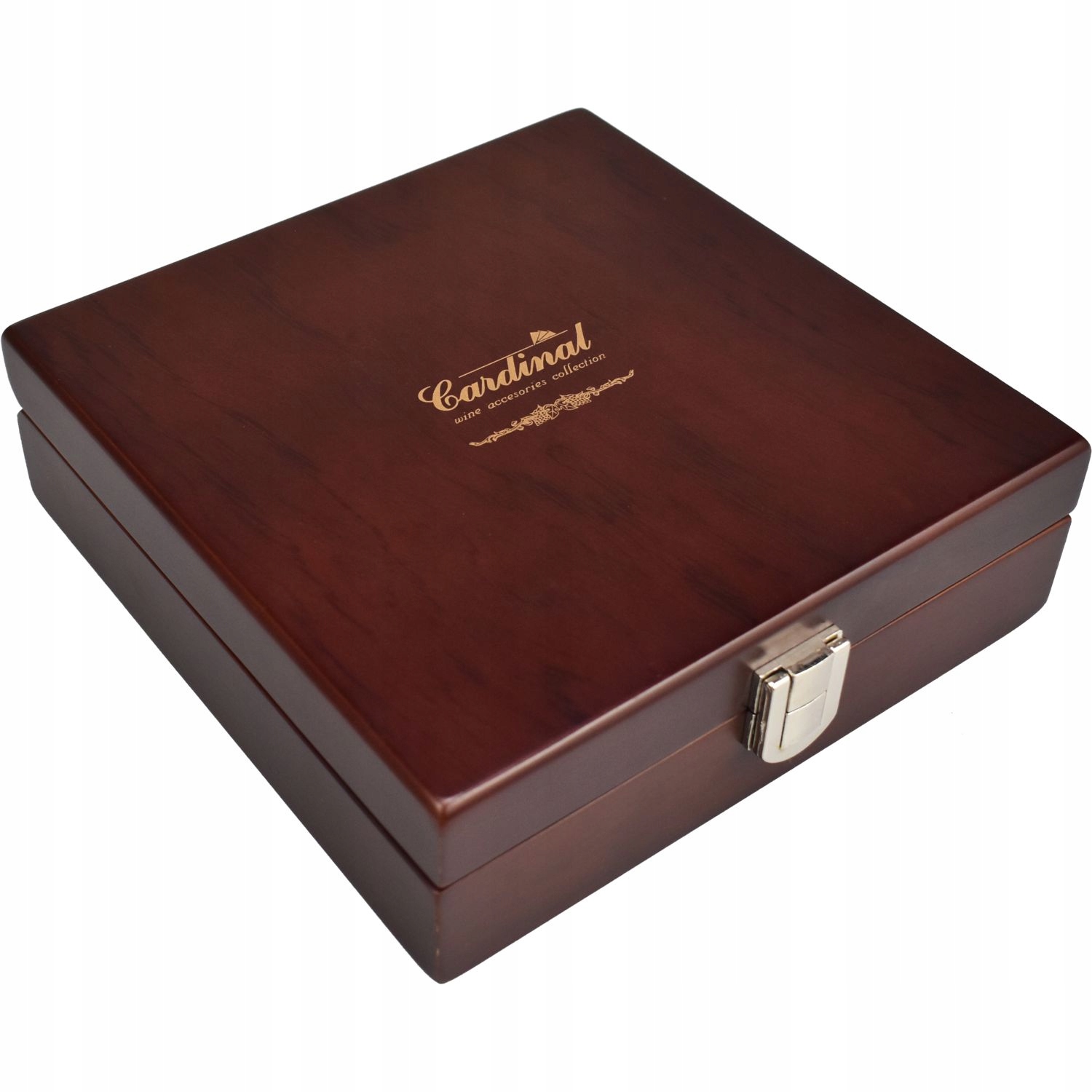 ZESTAW DO WINA - ELEGANCKIE DREWNIANE PUDEŁKO Producent Cardinal