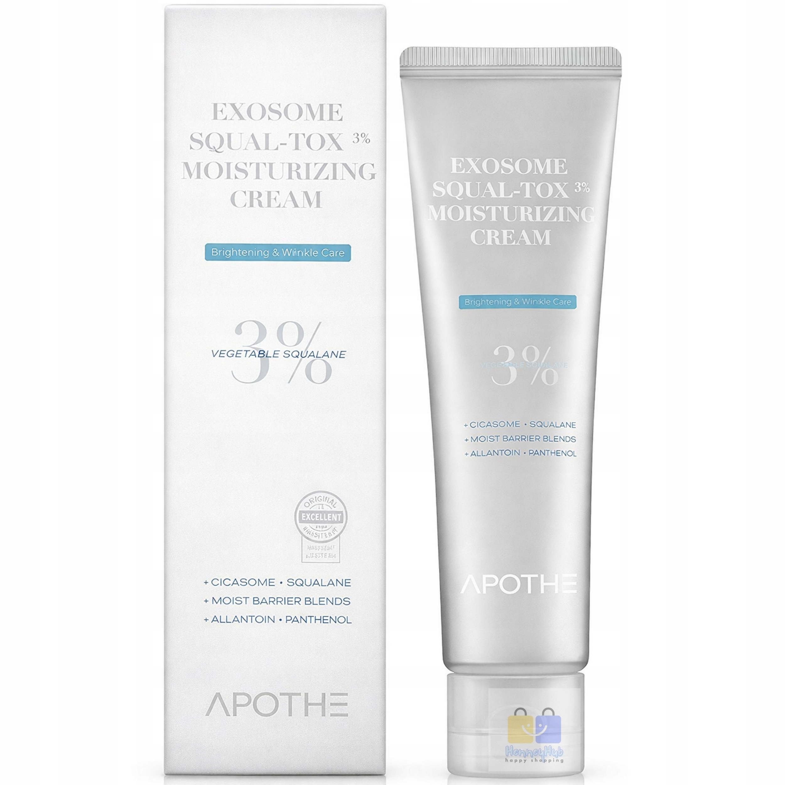 Apothe Hydratační krém na obličej Exosome Squal-tox Moisturizing Cream 60 Ml