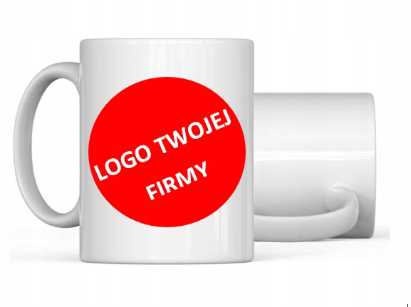 48 x Twoje Logo Grafika Kubek Ceramiczny 330ml A+