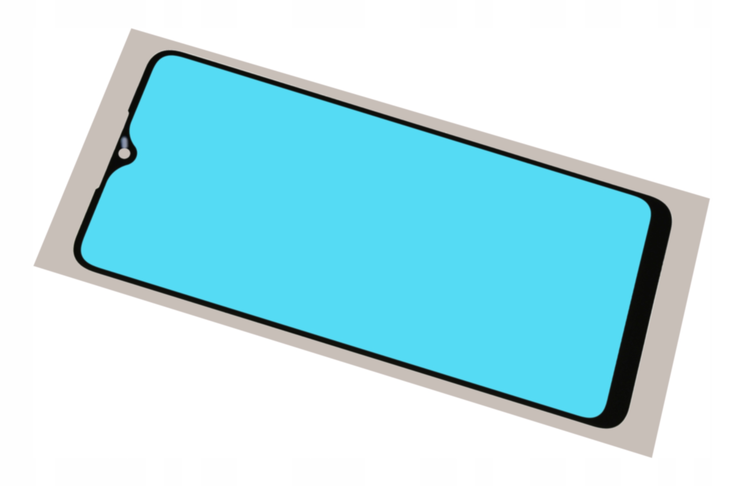 Szyba LCD SZYBKA z OCA SAMSUNG A02s A025G // 163MM