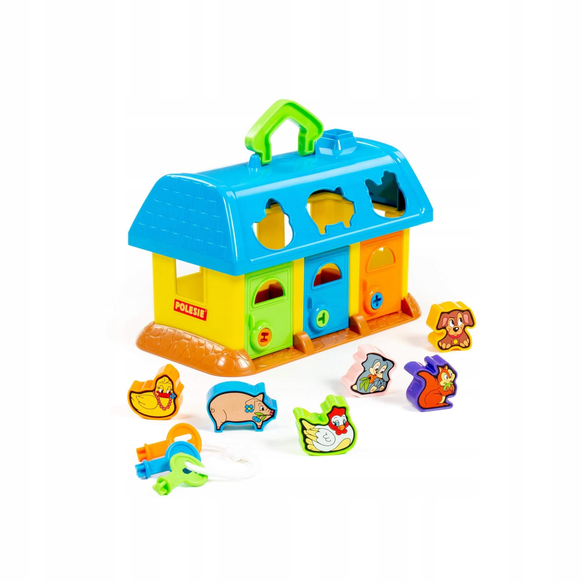 

Domek Dla Zwierząt Farma Sorter klocki figurki