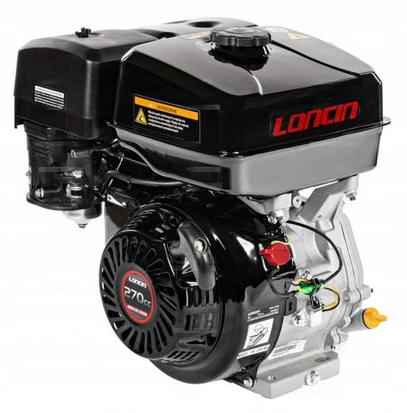 SILNIK DO ZAGĘSZCZARKI LONCIN G270F-A wał 25 mm 9 KM Oryginał