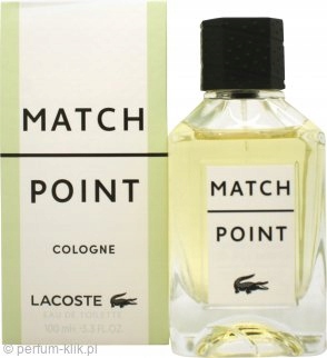 Perfumy Męskie Lacoste Match Point Cologne 100 ML. Oryginał Foliowany