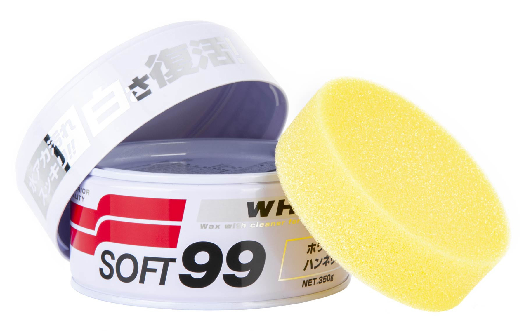

SOFT99 White Wax Japoński Wosk Jasny Lakier