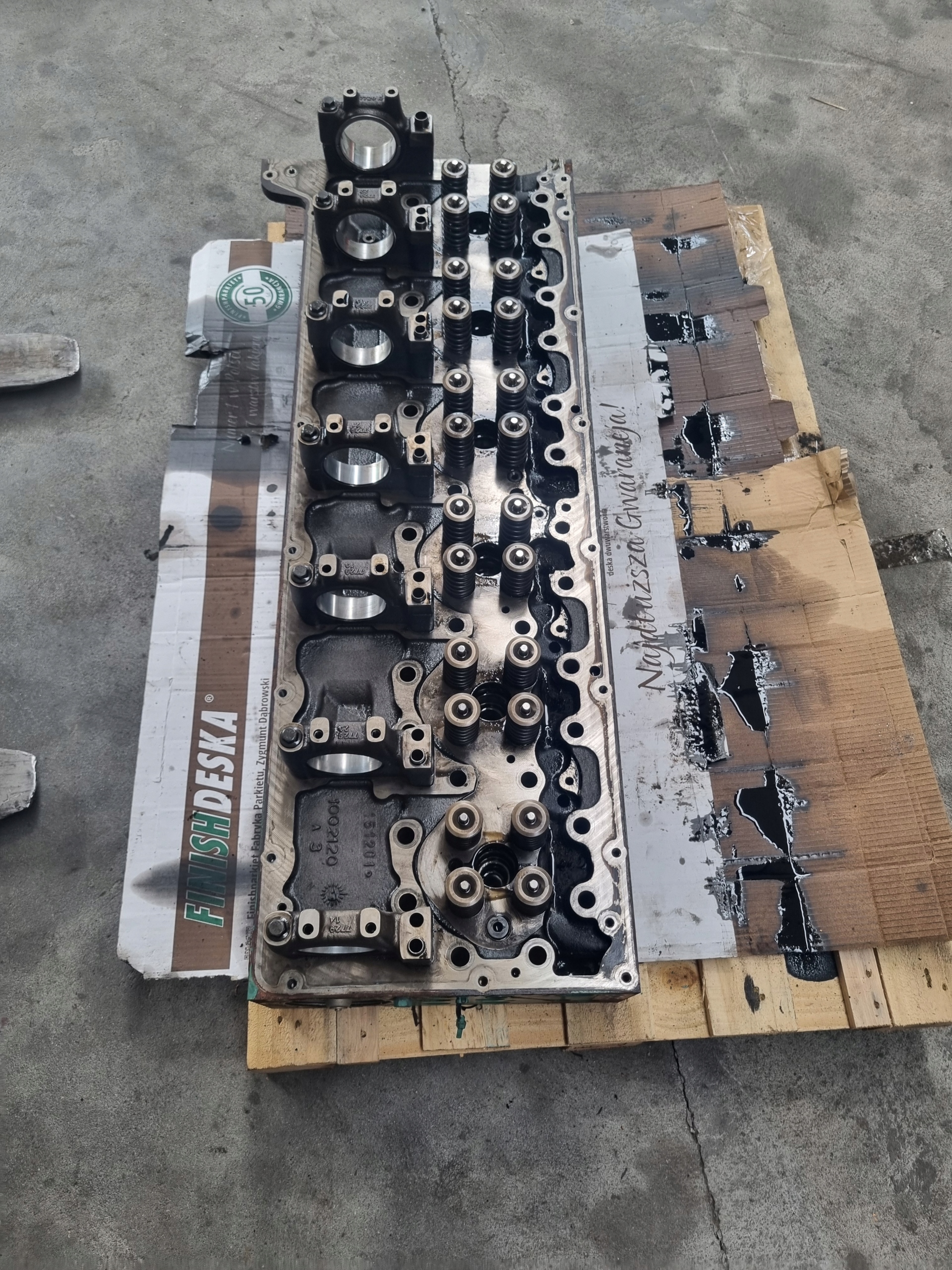 GŁOWICA SILNIKA VOLVO FH FM 4 D13K EURO 6 RENAULT GAMA T DTI 13