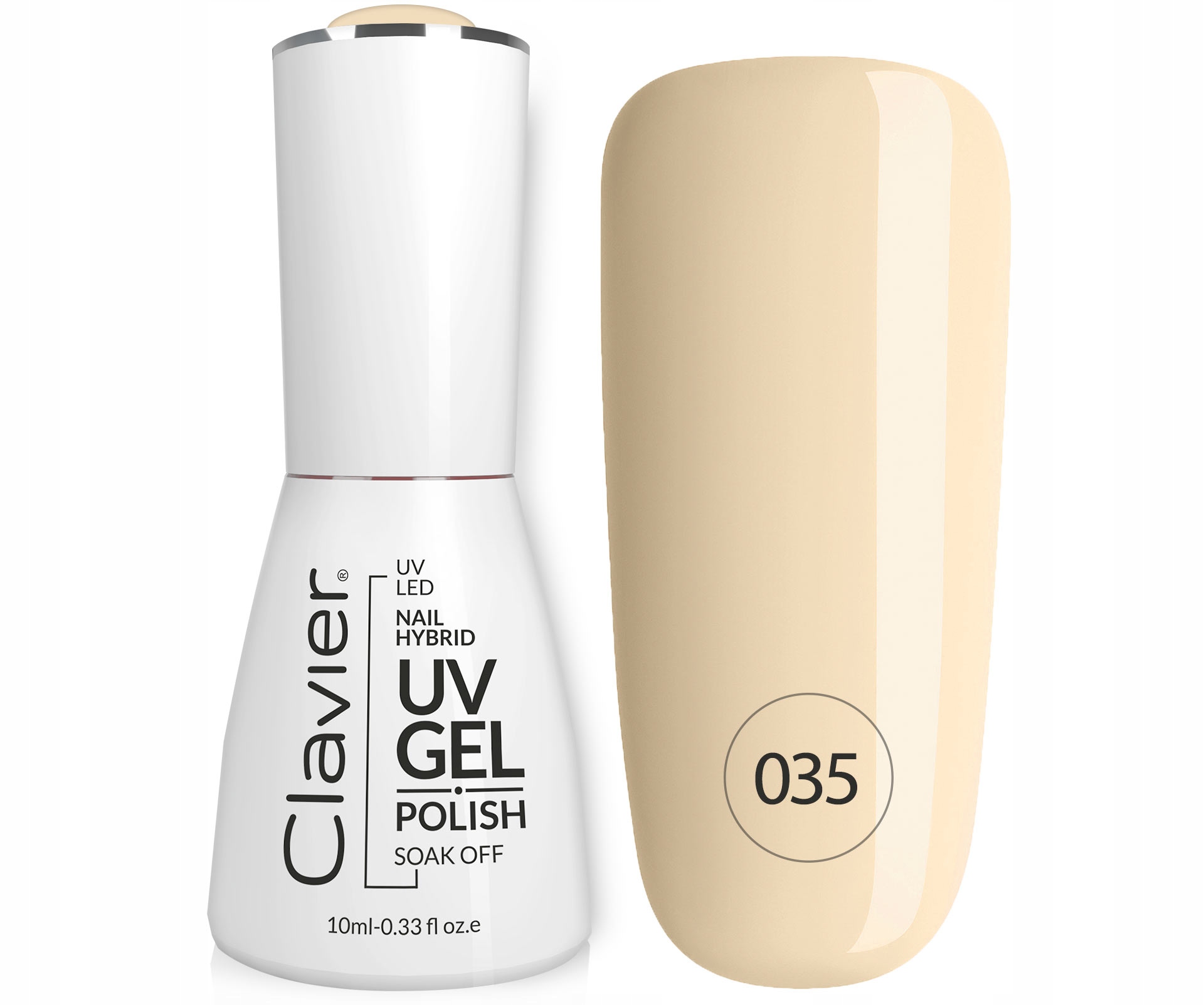 LAKIER HYBRYDOWY DO PAZNOKCI CLAVIER LUXURY 10 ML