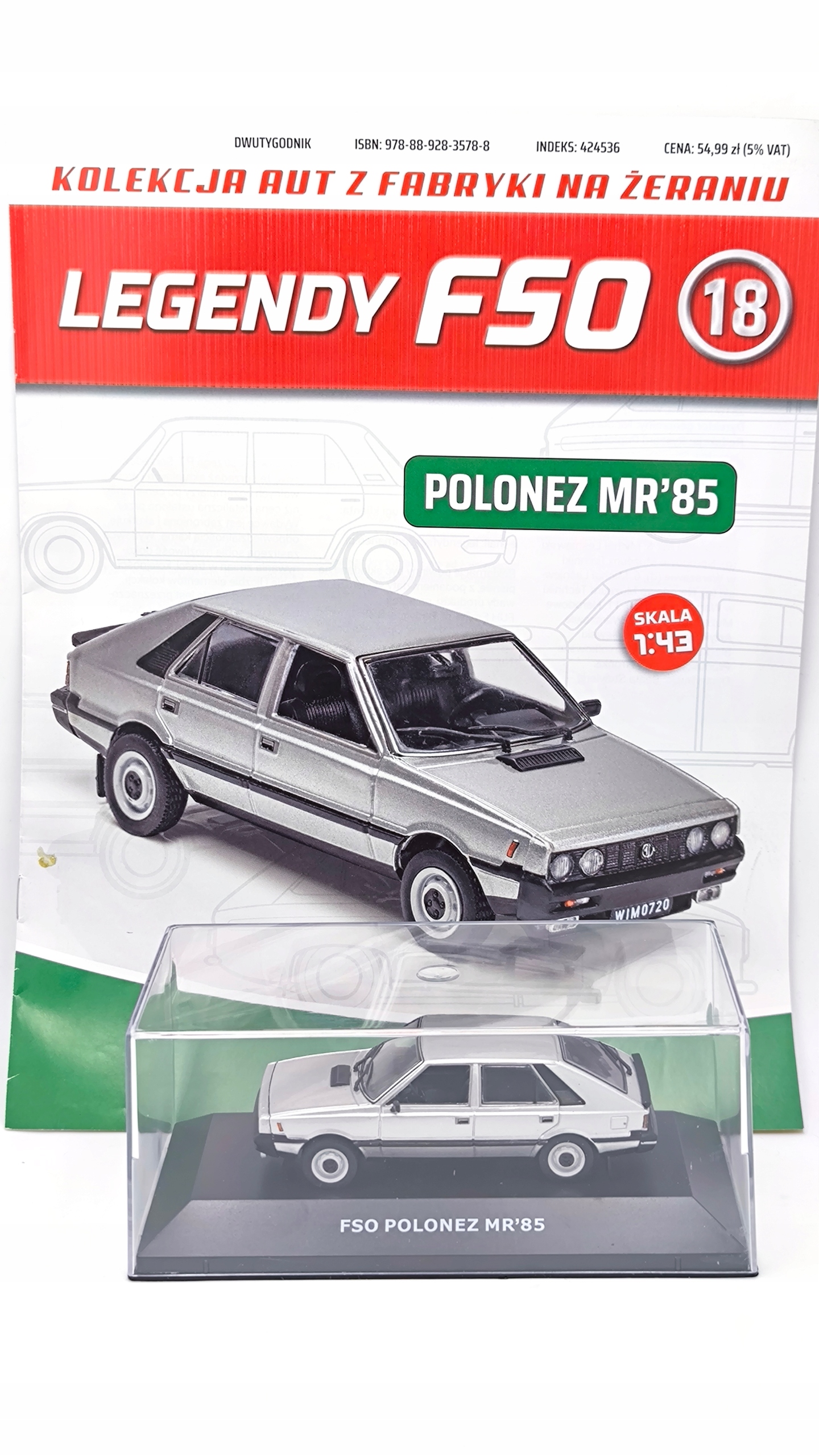 Fso Polonéza MR'85 vitrína 1:43 Deagostini #18