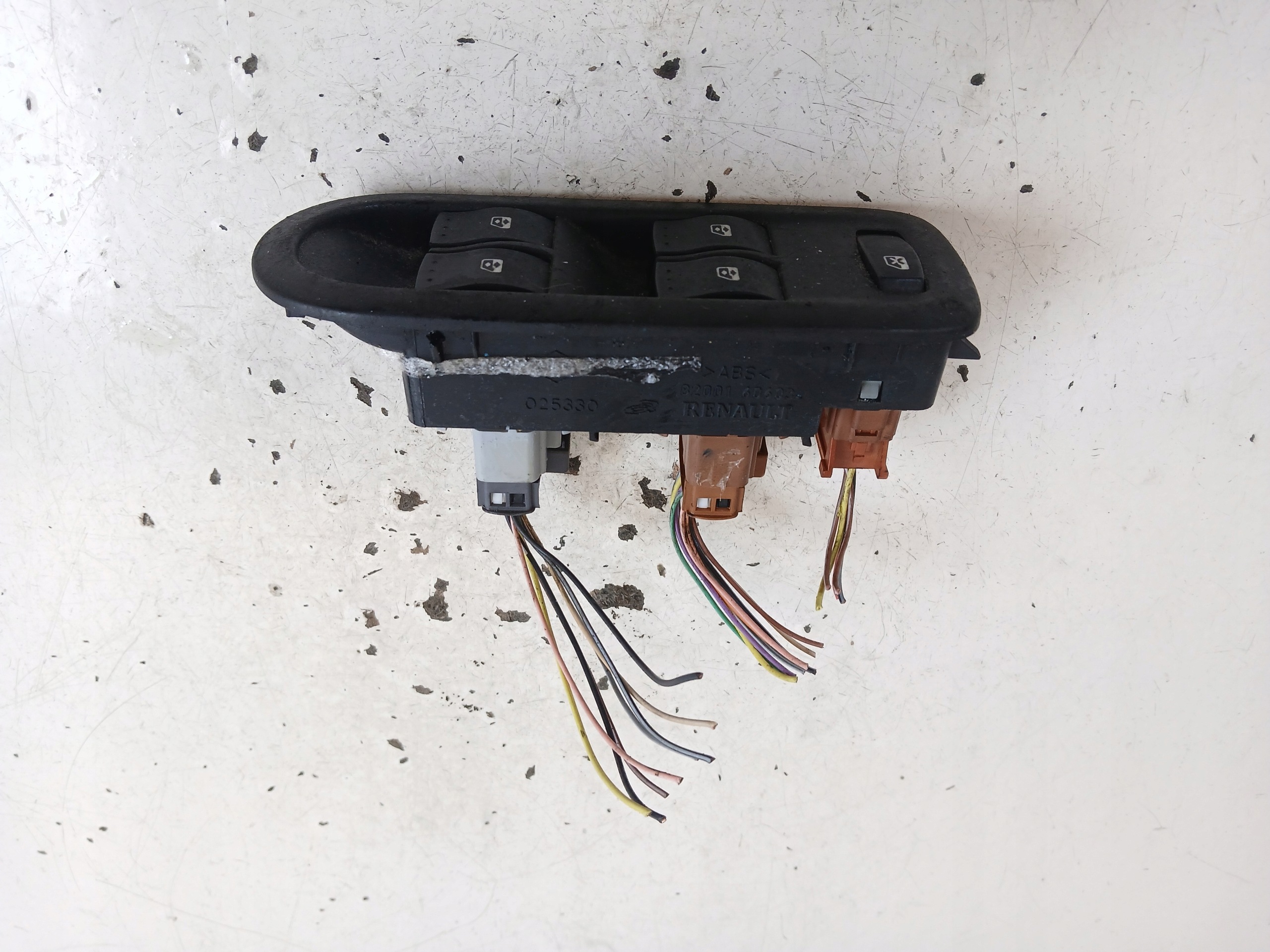 RENAULT SCENIC II MEGANE II PANEL okna levý předek 8200160603