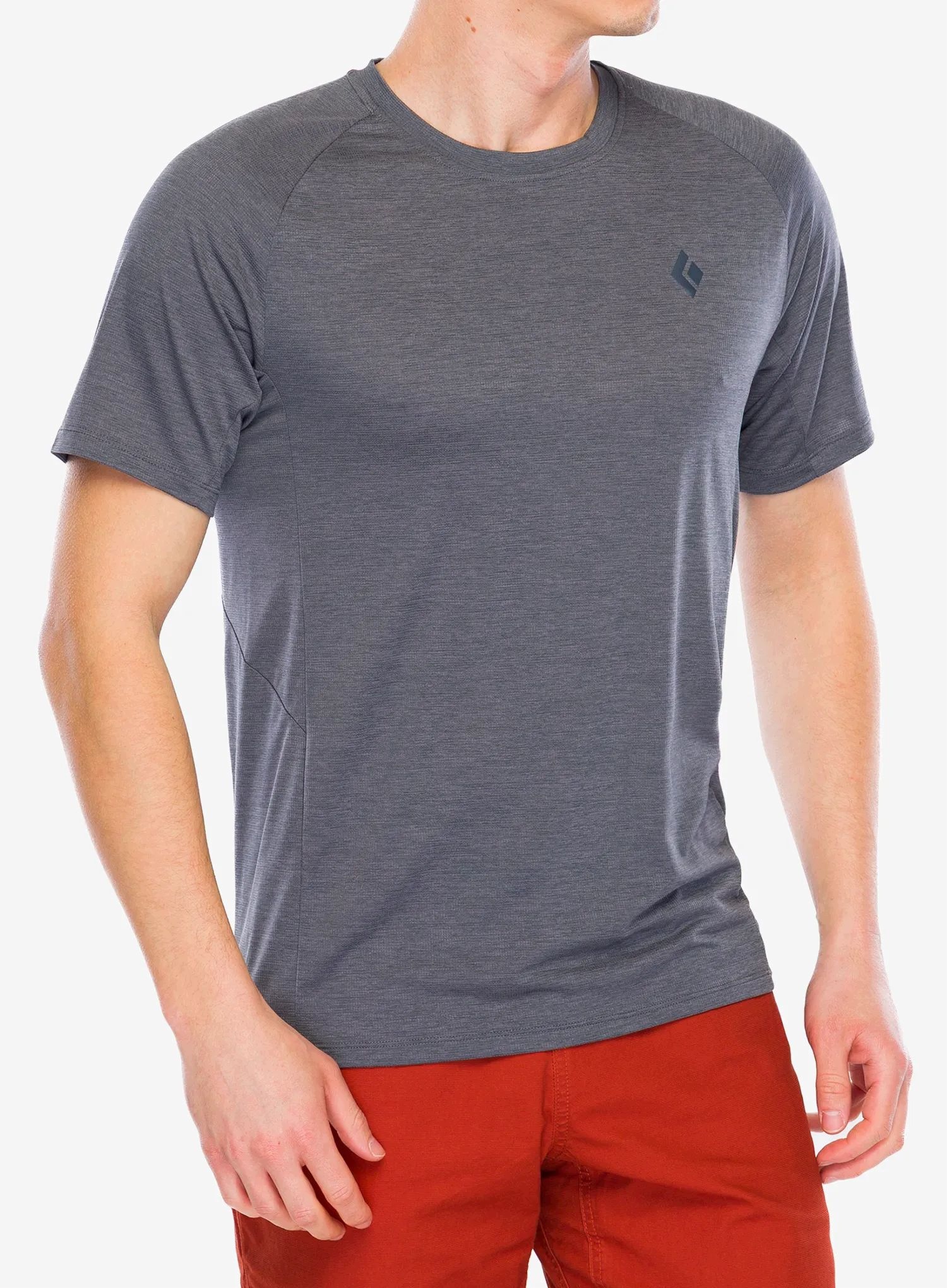 Tričko Black Diamond Lightwire Ss Tech Tee steel grey XL