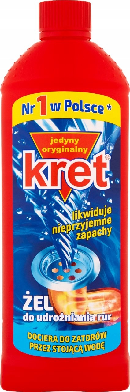 

Kret Żel Do Udrożniania Rur 1KG