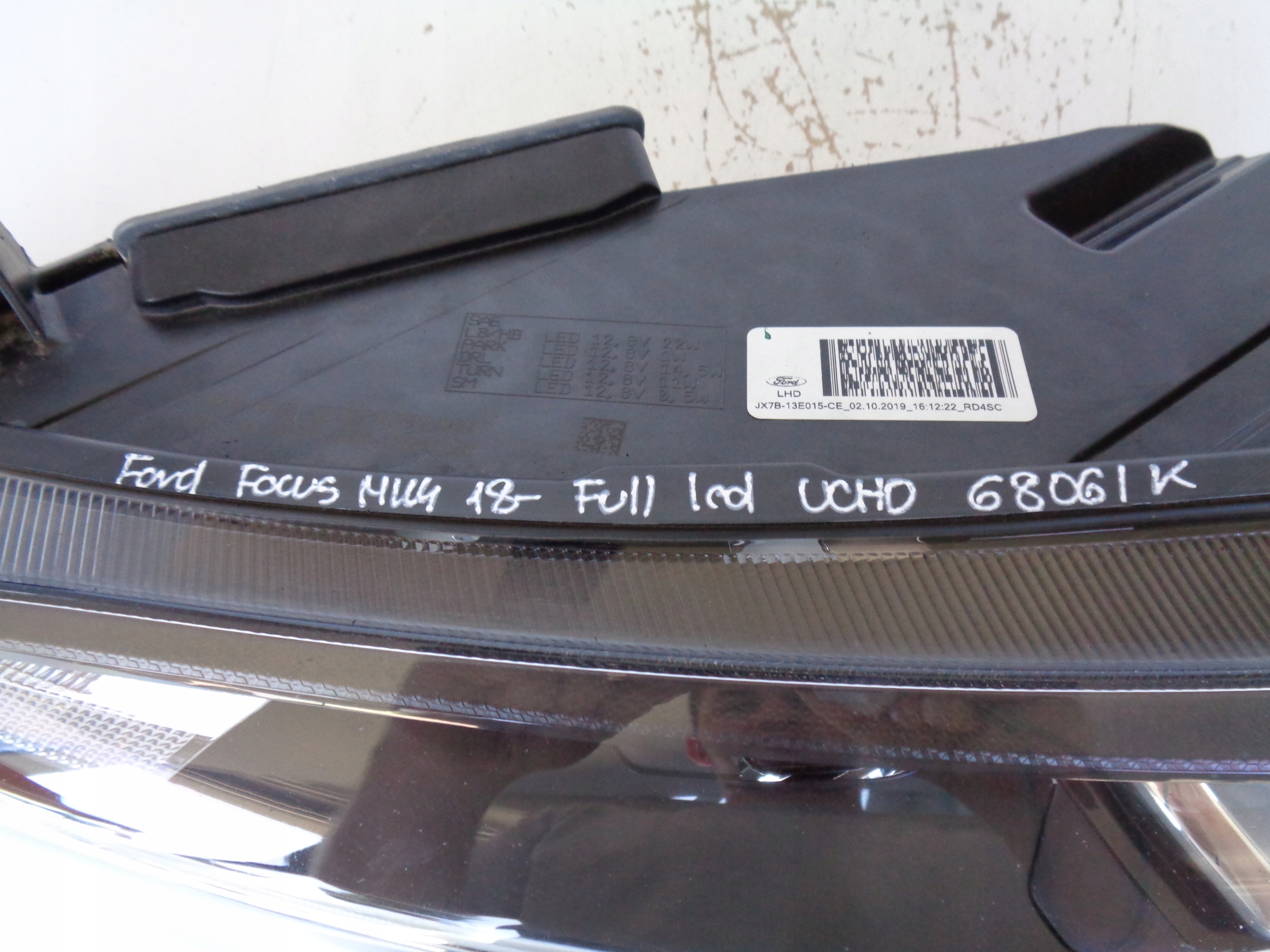light left REFLEKTOR FORD FOCUS MK4 18- FULL LED