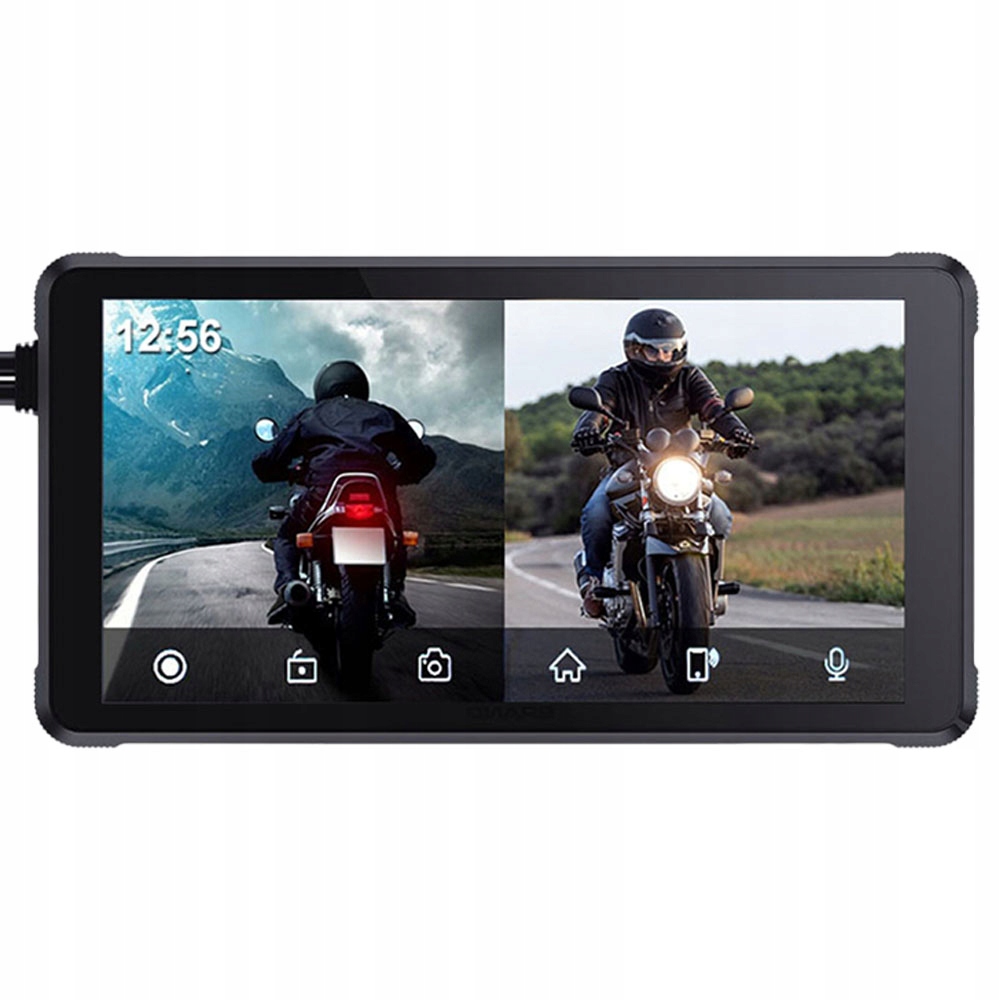 Motocyklová kamera Orllo MX-2 CarPlay AndroidAuto – darček pre motocyklistu