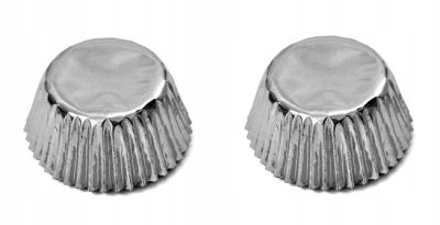 

Papierowe Papilotki Mini Srebrne 100szt Decora