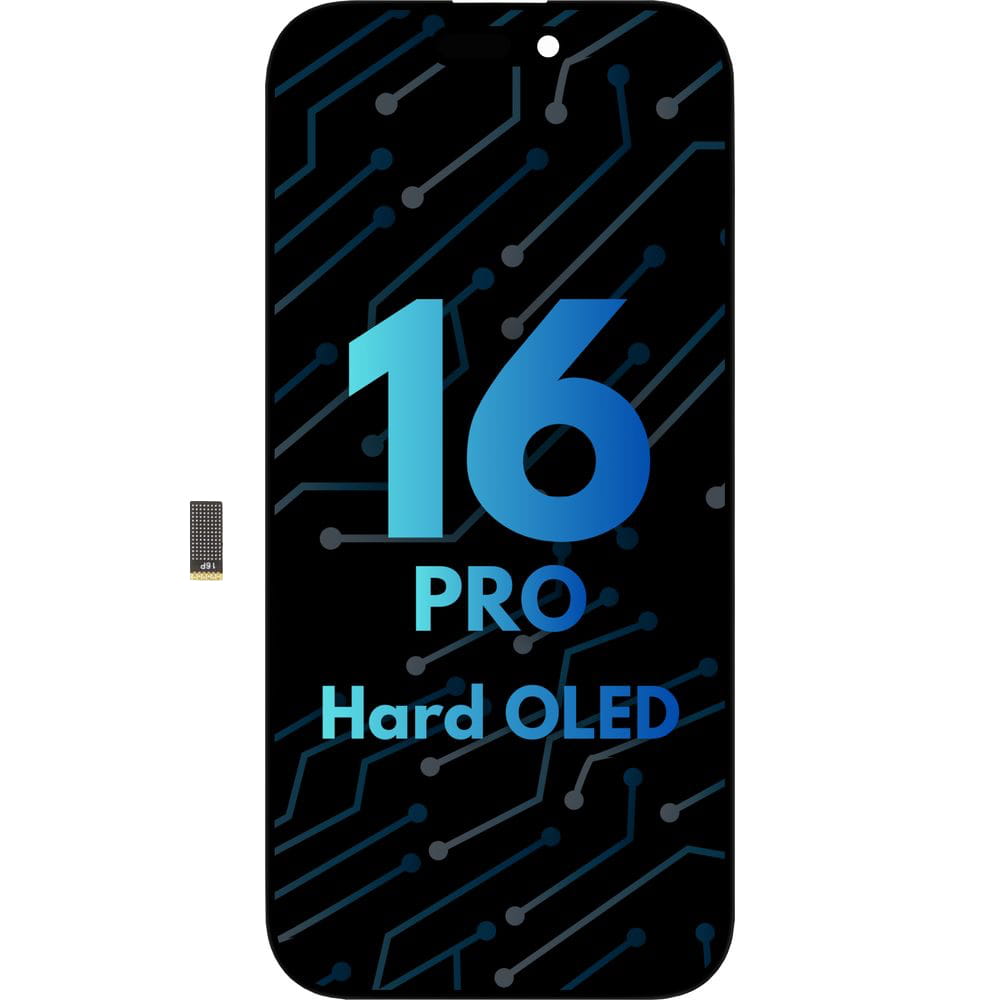 LCD displej pro iPhone 16 Pro Náhrada Hard Oled těsnění