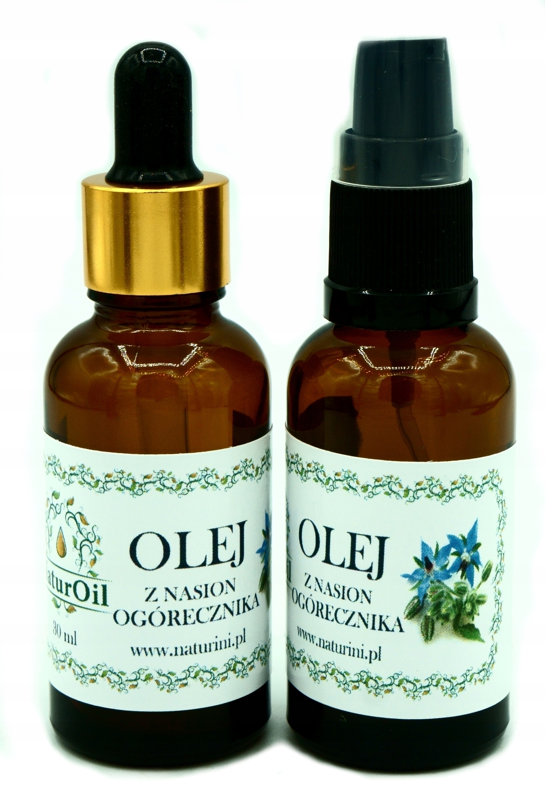 

Nawilżający olej z ogórecznika Azp 30ml NaturOil