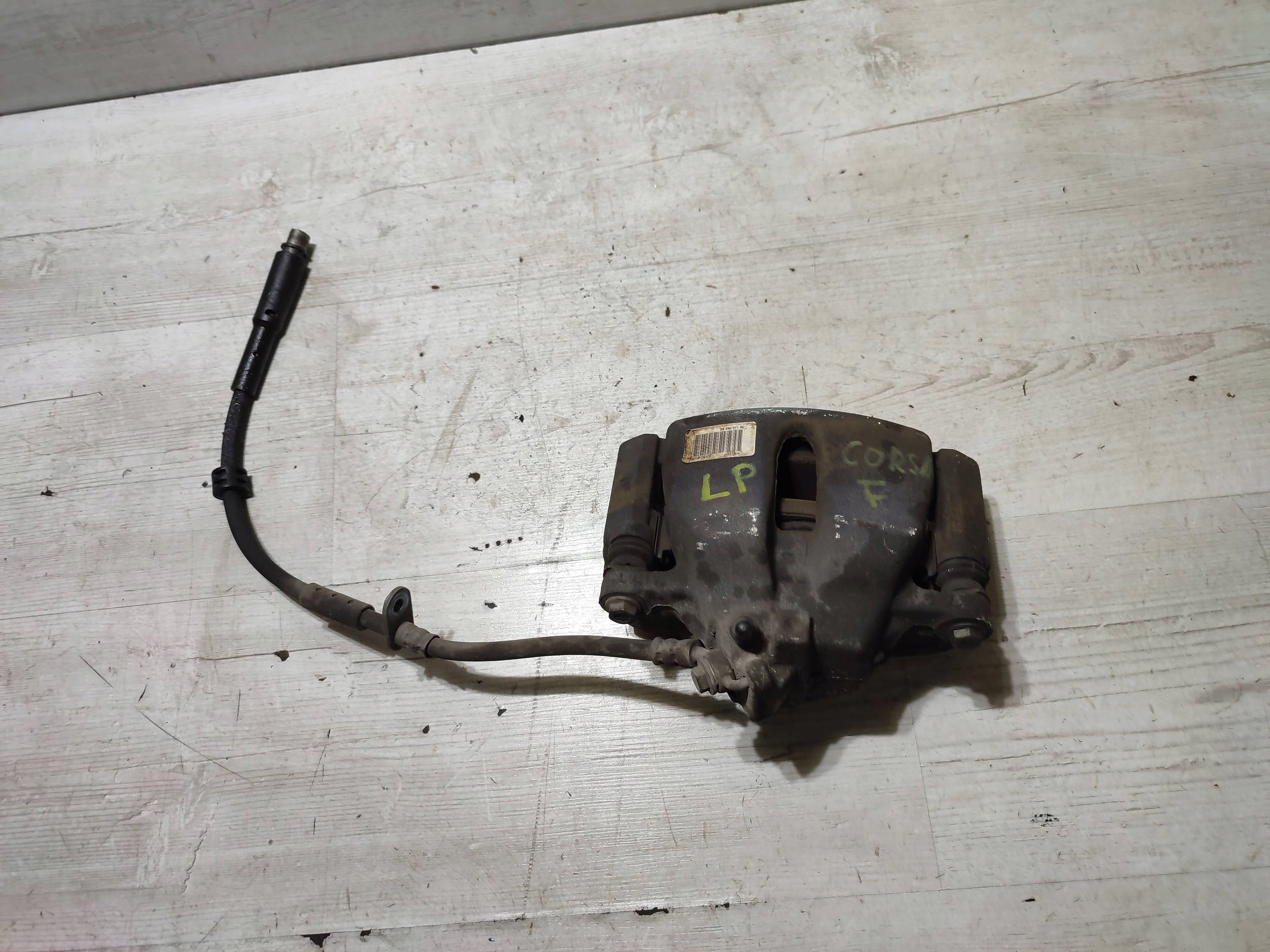 Opel Corsa F 2022 front side left caliper brake