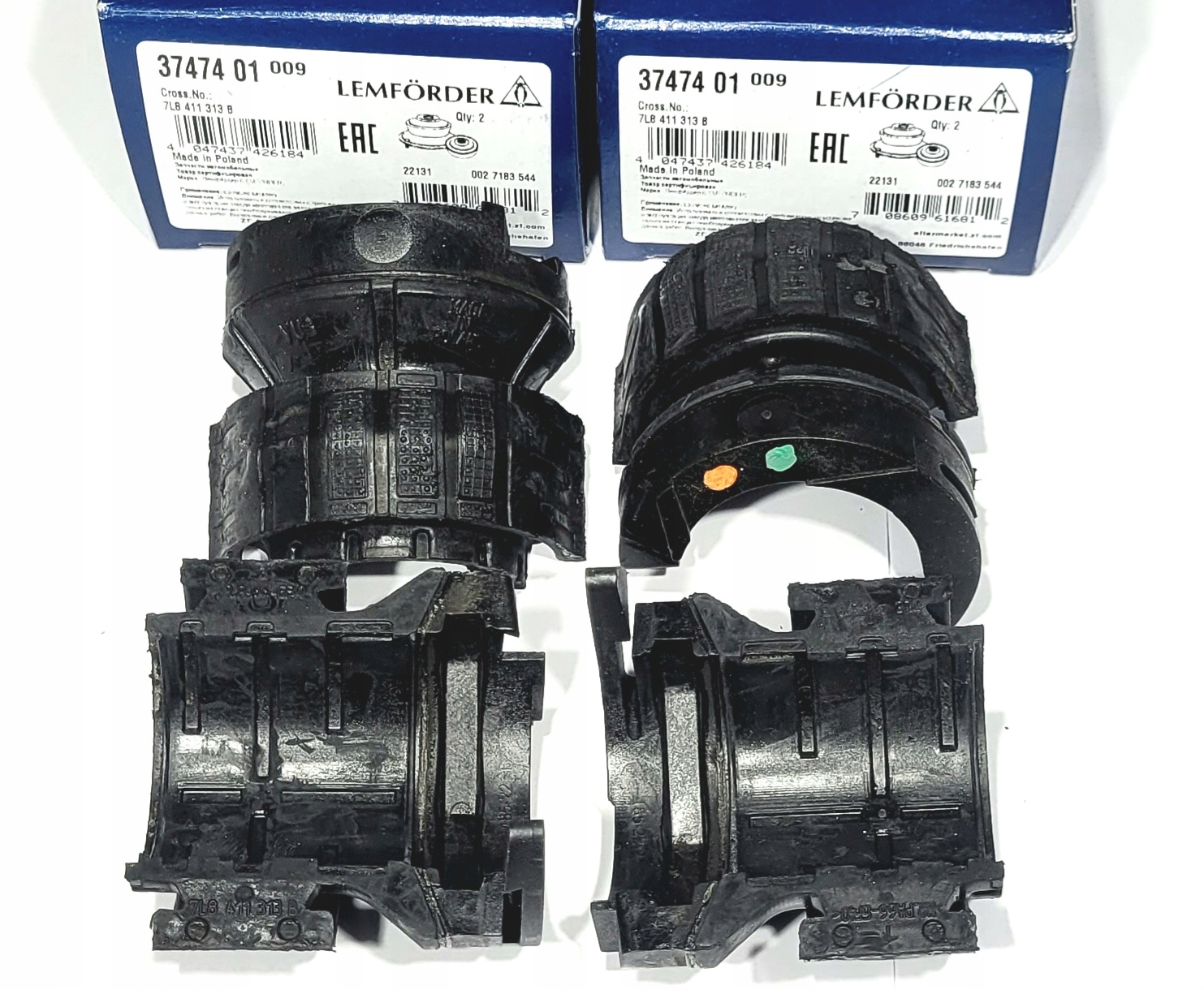 

4X Lemforder 37474 poduszka Stabilizatora Audi Q7